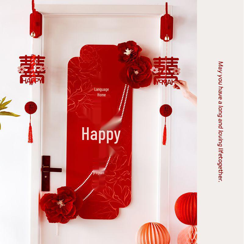 Wedding Xi Lantern Pendant for Door & Wall - Bride's Room Décor