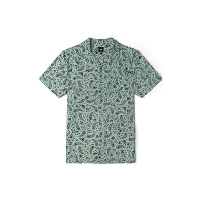 Bandana Allover-Print Logo Poloshirt Herren Hemden Grün VN0A5KMOYV2