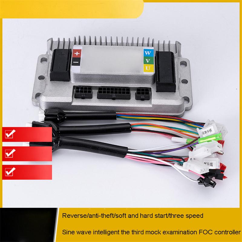 40A 500W elektriskā transportlīdzekļa kontrolieris 48V60V72V96V