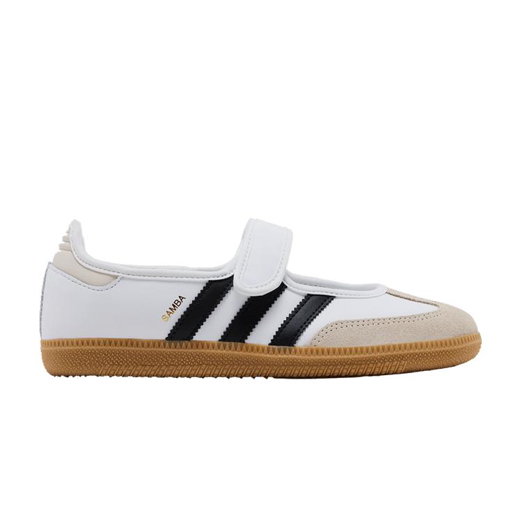 adidas Samba Jane Белый Черный Резина (GS) 35.5