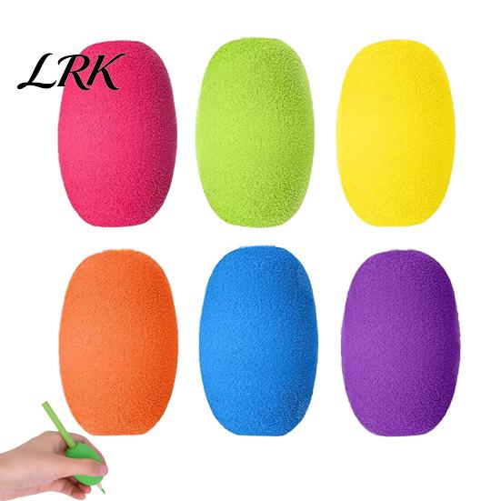 Finger Positioning Aid 6Pcs Pencil And Pen Grips for Kids Handwriting, Reusable Adults, Control Practice Soft EVA Foam Cushioned Holders Handwriting