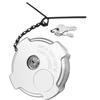Locking Diesel Fuel Cap Cover Aluminum for Freightliner Cascadia Columbia Century Coronado M2-112 03-37017-002 0334466002
