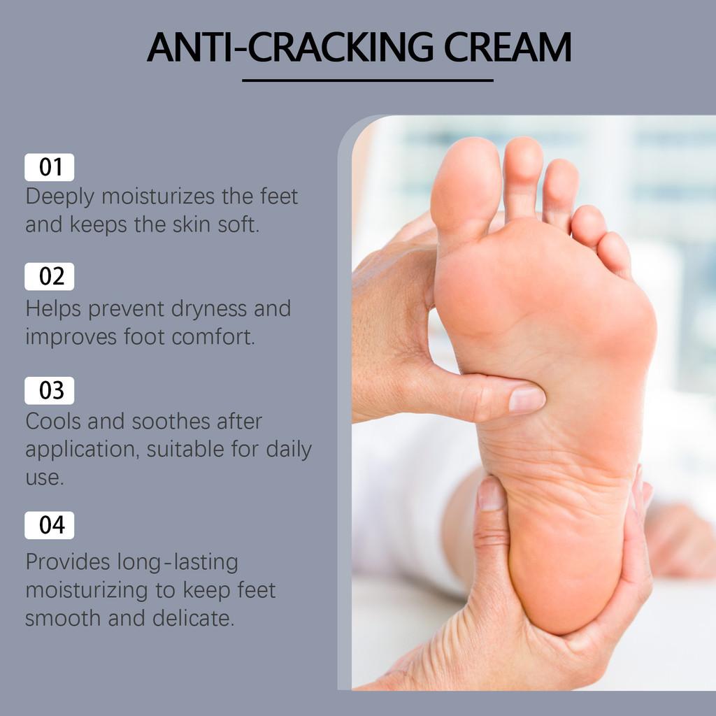 Oceaura Nourishing Foot Cream With Deep Moisturizing Hydration For Dry Skin Relief