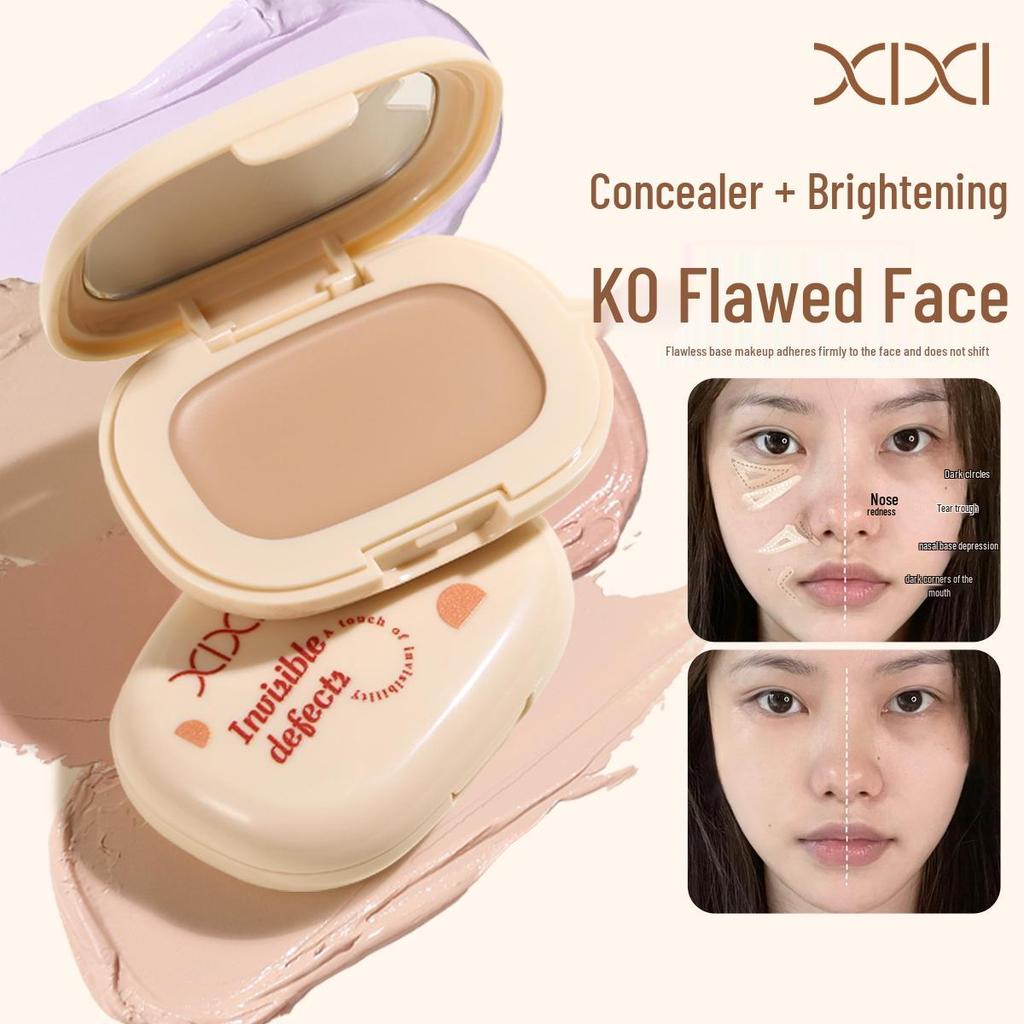 Xixi Soft & Smooth Traceless Concealer: Covers Tattoos, Spots, Acne Scars, Dark Circles, and Reduces Nasolabial Folds