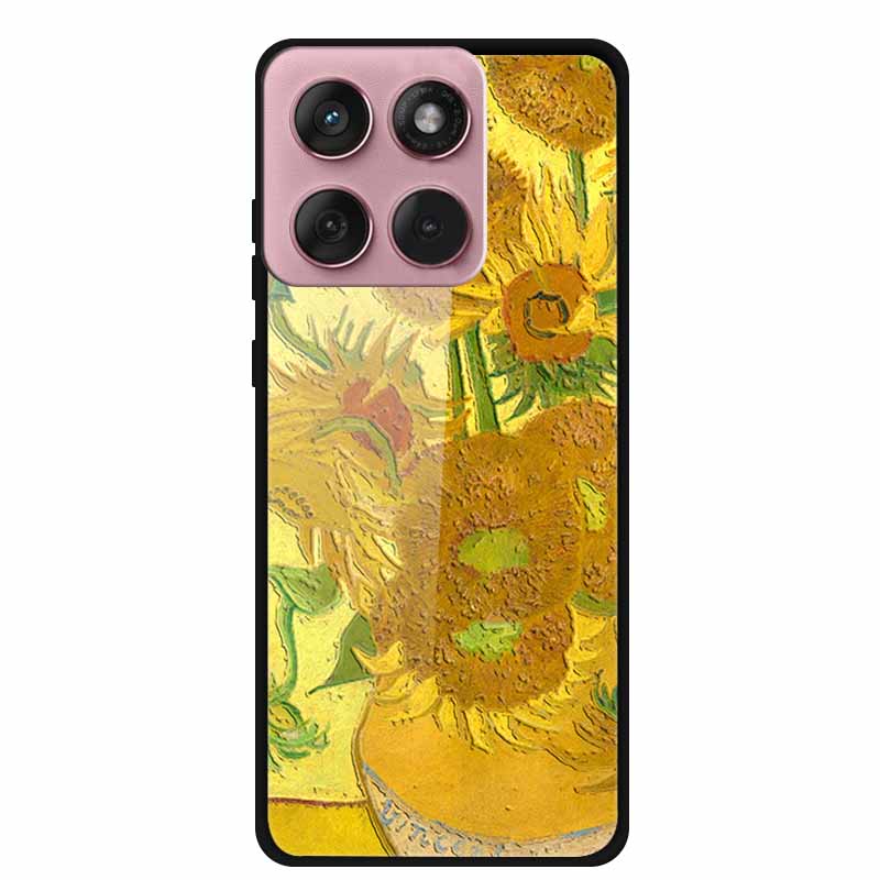 

Glass Case For Motorola Edge 60 60s 5G Case 6.67 Hard Tempered Glass Back Covers Soft Bumper For Motorola Edge 60 Fusion Fundas Moto Edge 60s 5G
