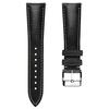 WatchGecko Vintage Highly Italian Genuine Leather Watch Strap - Black - 19mm