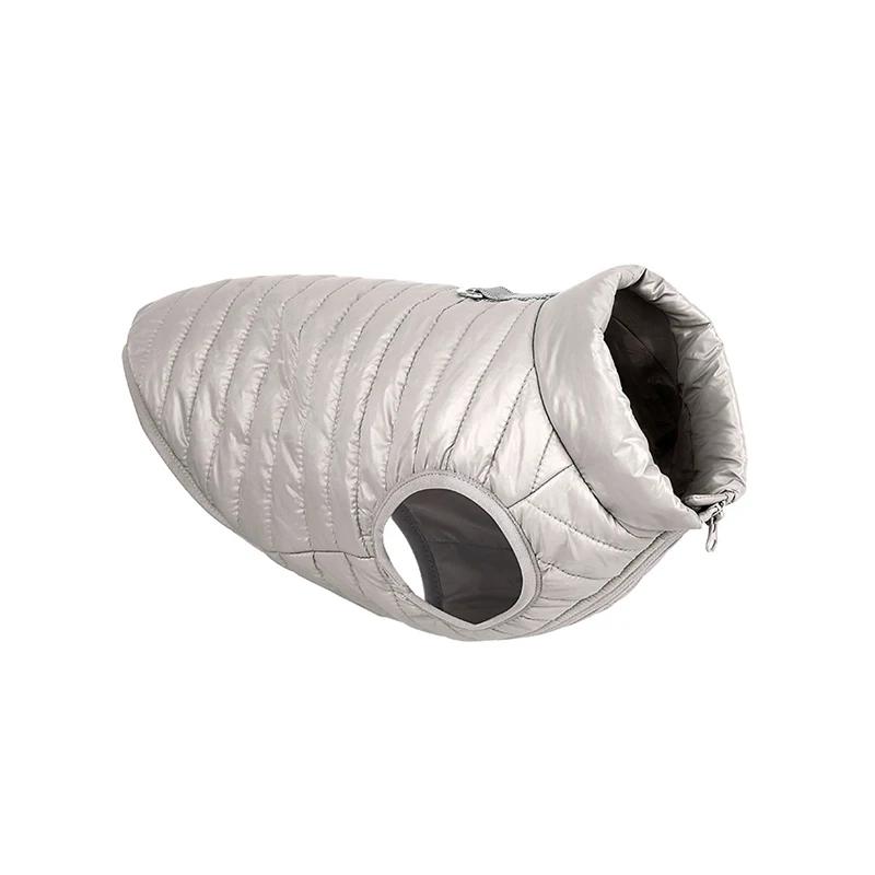 Gepolsterter Hundemantel Kaltwetter Warme Fleece-Fütterung Aufgeblasene Hundejacke Weste Wasserdicht Winddicht Hundebekleidung für Kleine Große Welpen