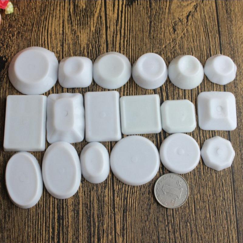 18 bucăți/set mini ustensile de bucătărie albe jucărie pahare pentru băuturi farfurie mică vase mici veselă miniaturi pentru jocuri de simulare mini jucărie din plastic