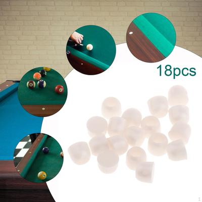 18x Pool Table Marker Dots,Billiard Point Stickern,Acrylic,for Billiards Practice Ball Locator