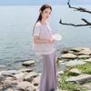 Sancai Plus Size Embroidered Sleeveless New Chinese Style Vest