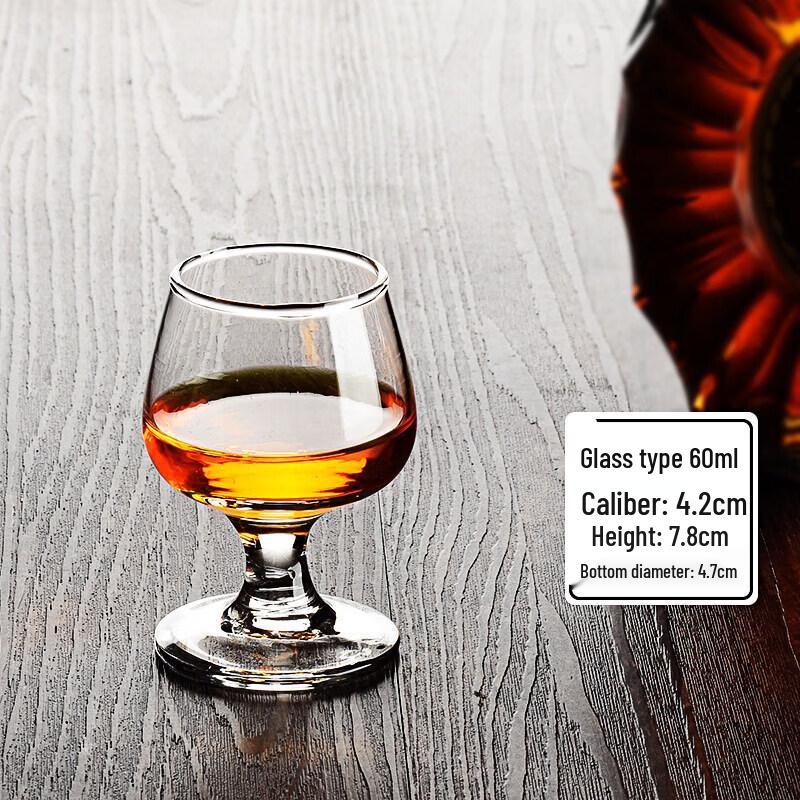 ZISIZ Crystal Brandy Whiskey Glass