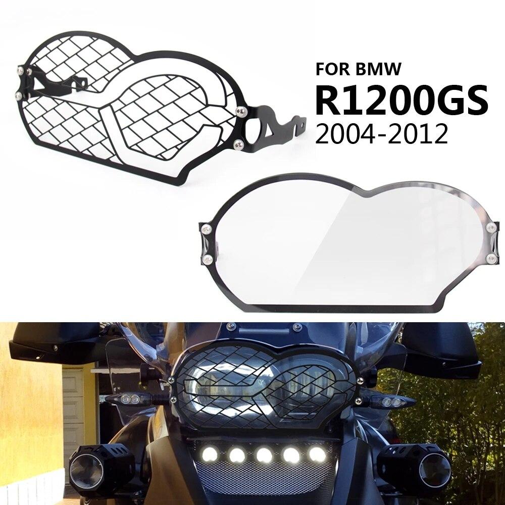 

Для BMW R1200GSA R 1200 GS R1200GS Adv защита фар прозрачная крышка объектива для BMW R1200 GS с масляным охлаждением 2004-2012
