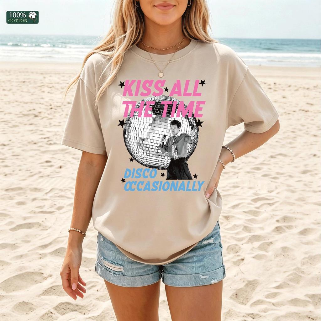 Harry Styles Shirt 2026 Tour Vintage Shirt,Kiss All The Time Concert Tee, HS 2026 World Tour Hoodie, Music Festival Outfit