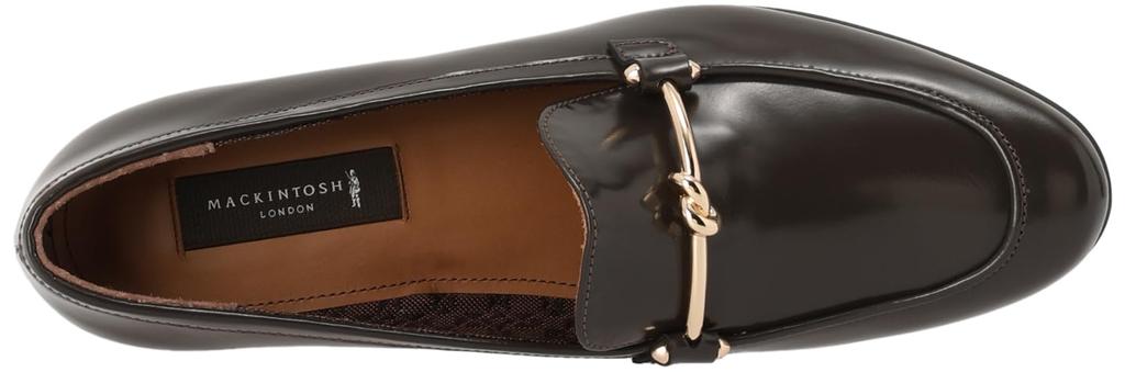 Loafers Bit Loafers 1313 GY Glass Cm E [Macintosh London] Women's 22.5