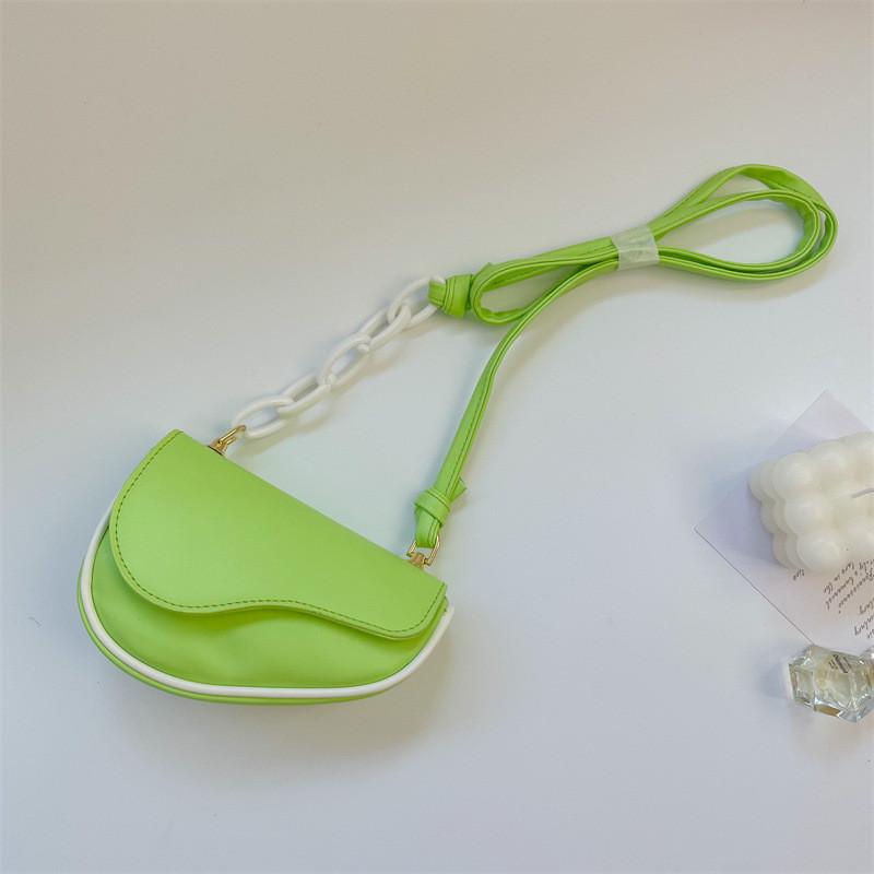 Stylish Mini Saddle Bag For Girls Fashionable Korean Design Winter Accessory For Kids