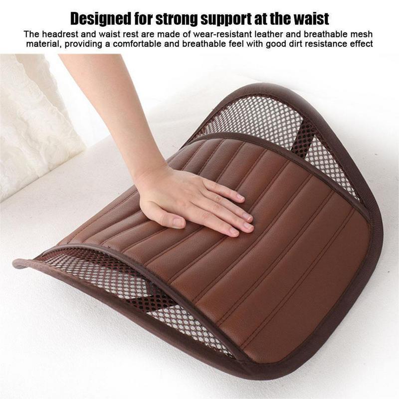 Soft Back Cushion For Car Back Support Lumbar Pillow Auto Seat Back Cushion Reesting Supplies For Offices Chair Truck
