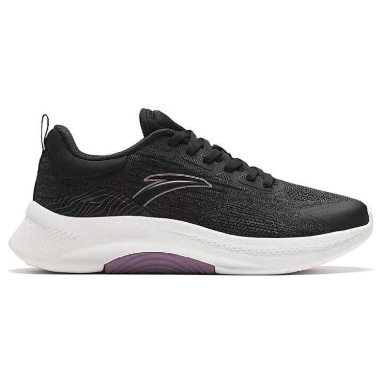 New Anta God Walk 5 Anti Slip Wear Resistant Low Top Training Shoes Women's Black 122347718-1