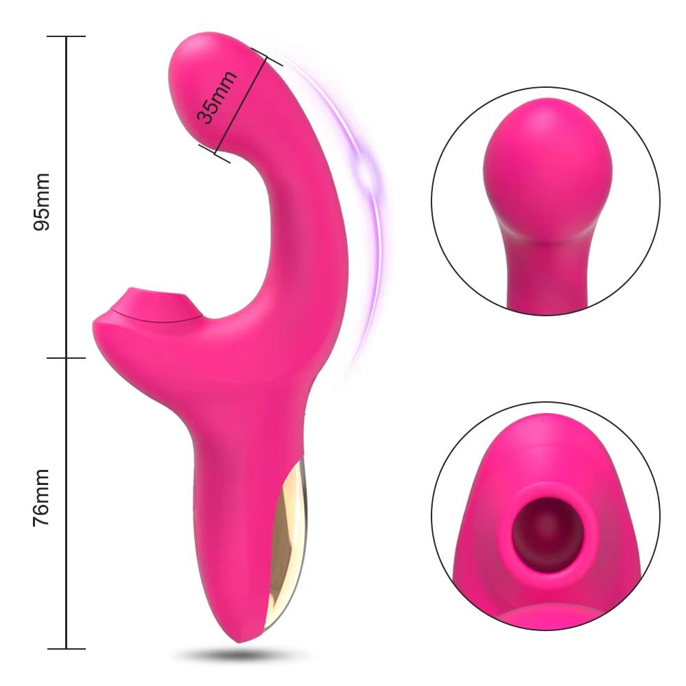 Powerful Sucking Vibrator Simulation Dildo Female G-spot Nipple Clitoris Sucking Stimulator Female Masturbator Adult Products