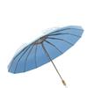 New Three-fold 16-bone Color Glue Digital Weather and Rain Dual-purpose Advanced Sense Sun Protection and UV Protection Umbrella
