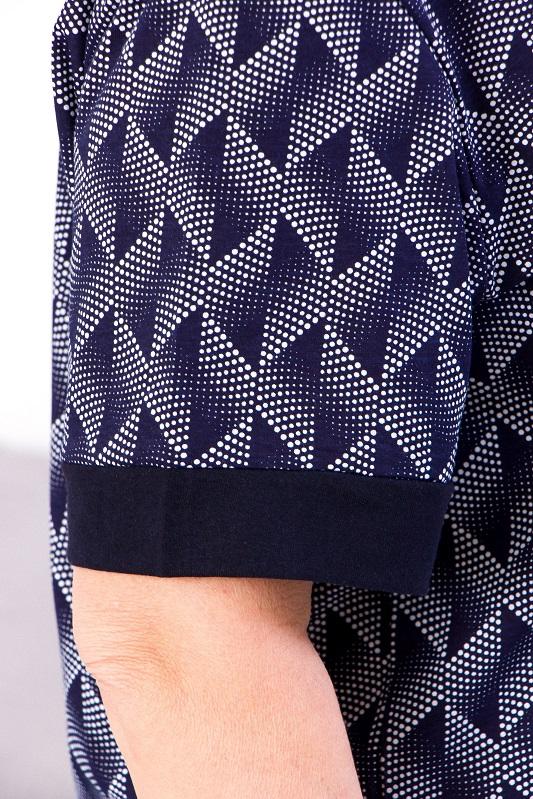 Women's Plus Size Pajama Set with Floral Print, Any season 8274-002 HC