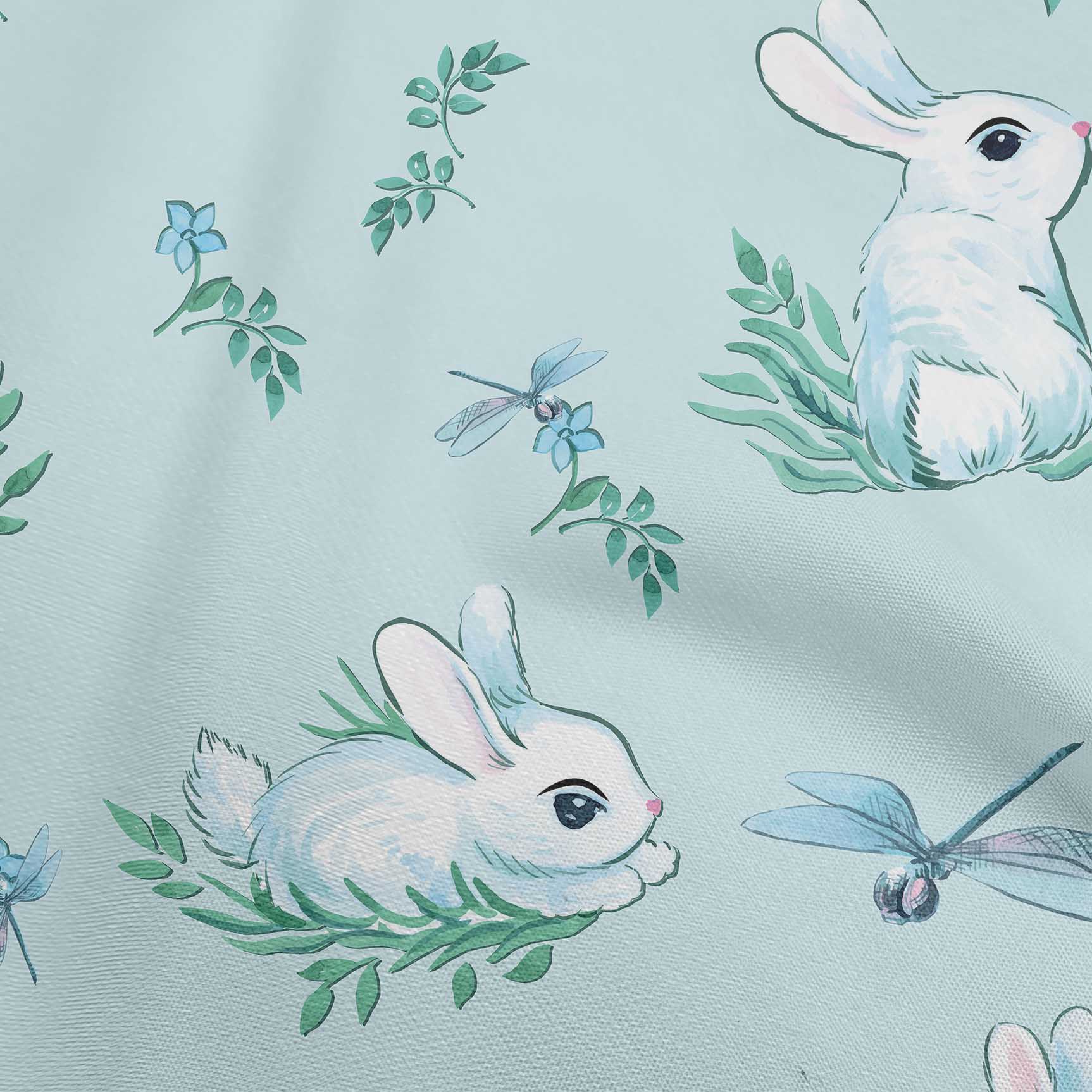 

OneOone Cotton Flex Легко персикова тканина Kawai Dress Material Тканина Тканина з принтом у дворі 40 дюймів 42 Inch Wide - Viscose Chiffon небо синє кольору