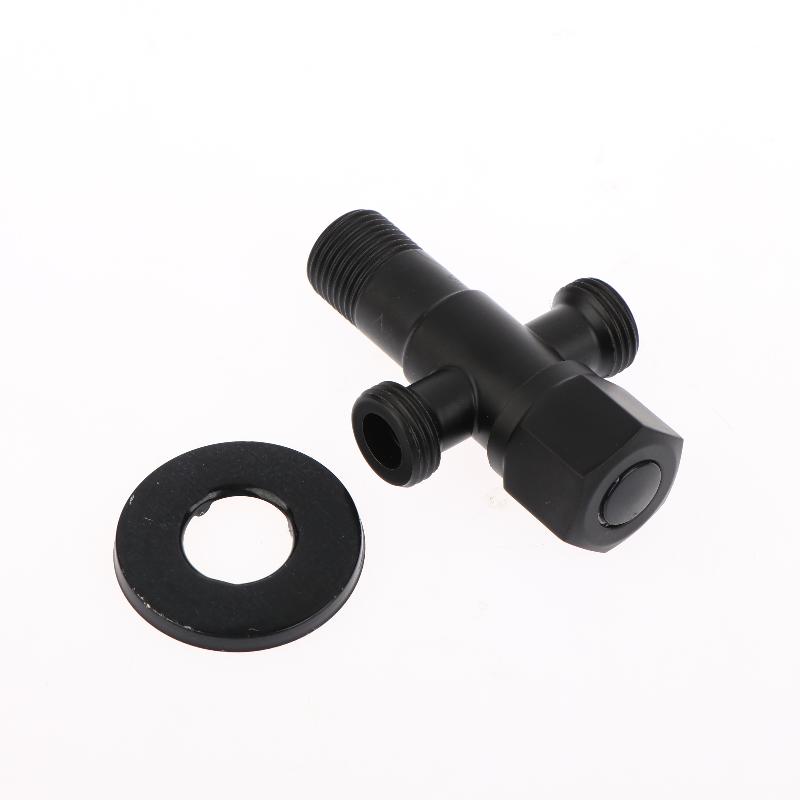 Stainless Steel Bathroom Quick Opening Triangle Valve Accessories 2 Way Angle Valve Bath Bidet Sprayer Toilet Shower Head Parts