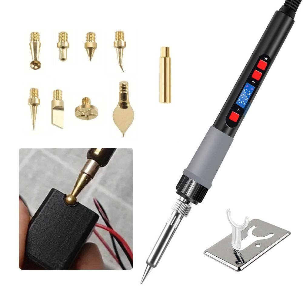 9PCS/Set Tool 3D Printing Modify Finishing Tool Gold Hot Melt Finishing Tool  For Voron 2.4/MK4