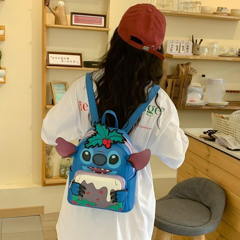 Cartoon Cute Bow Aristocats And Reading Design Student Backpack For Daily