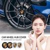 4Pcs 65MM Anti-Rust Rim Emblem Decals Scratch-Proof Car Wheel Center Cover For 911 918 928 944 968 Boxster Cayenne Macan Panamera