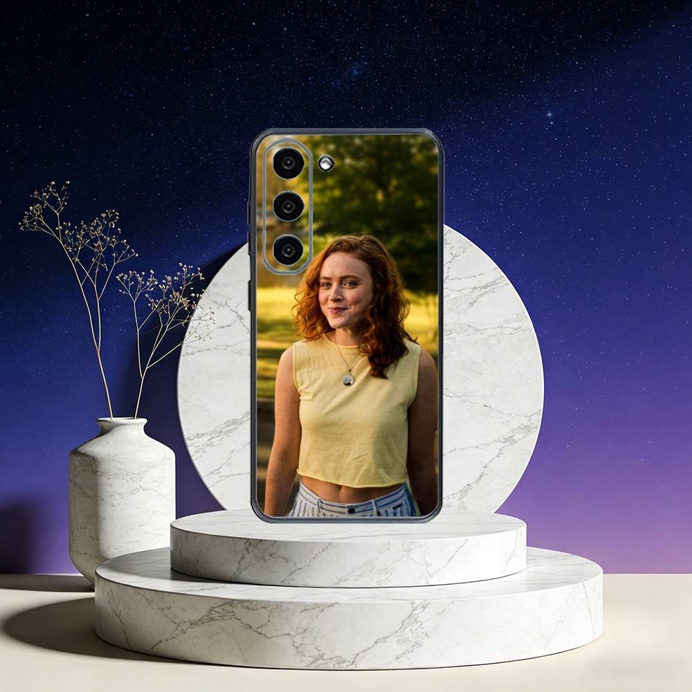 A-Actress S-Sadie Sink Phone Case For Samsung Galaxy A73,A72,A71,A70,A53,A52,A51,Others Soft Black Cover