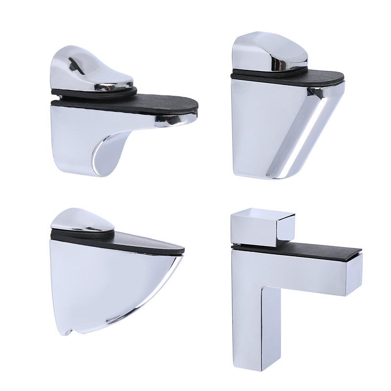 F-shaped Duckbill Glass Clamp for Bathroom/Kitchen 