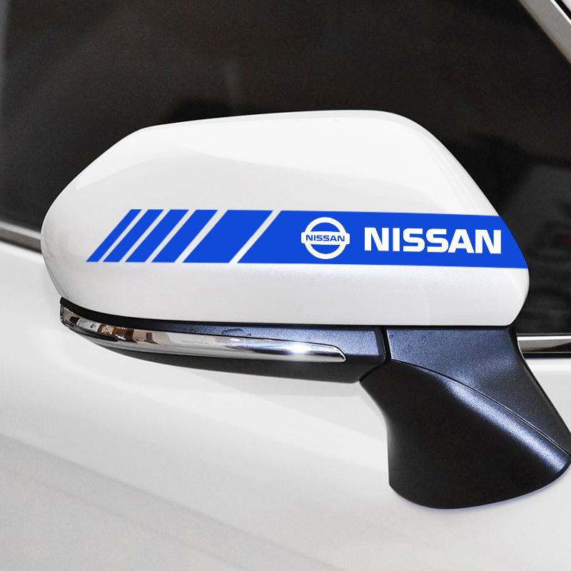 Car stripe stickers, waterproof vinyl stickers for car exterior, car accessories For Nissan X-trail Qashqai j Note Juke Sentra