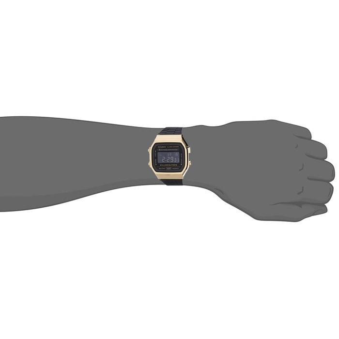 Casio Men's Vintage Gold/Black. One Size M US