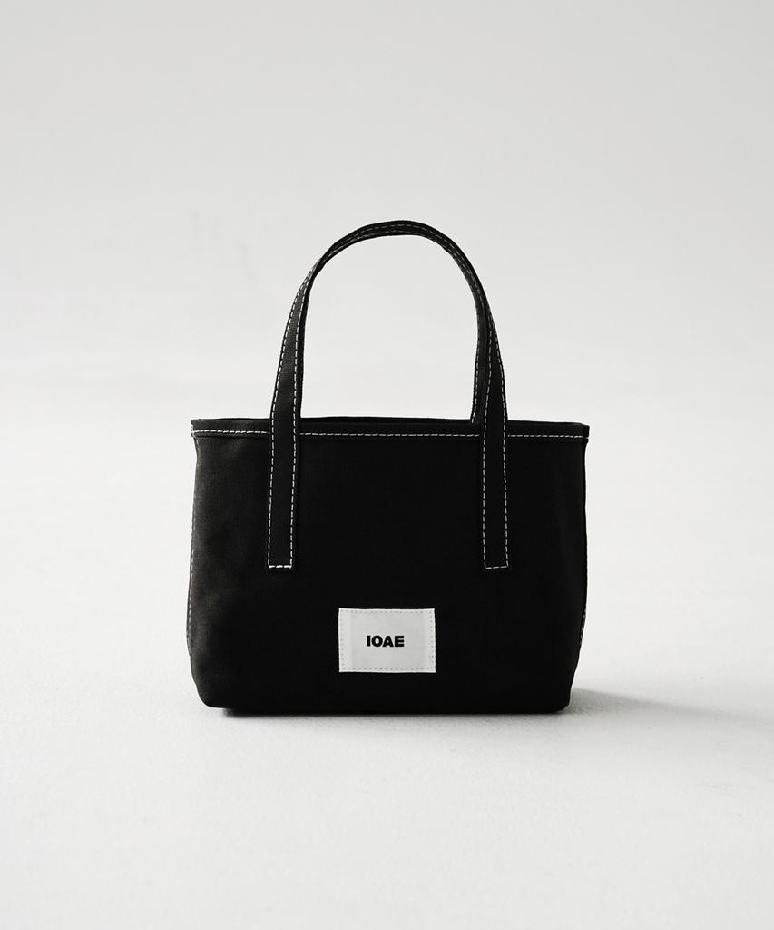 Ecrit Ioe Mini Canvas Tote Bag - Black