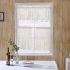 Tier Voile Valance Window Curtains Home Decor