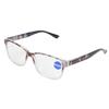 Gray Pattern Frame Stylish Reading Glasses Unisex Elderly Simple Presbyopic Glasses