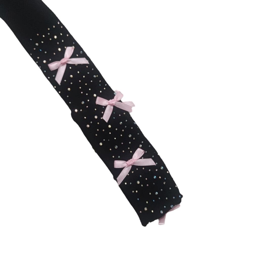 Collant Rete Traspiranti per Bambini con Strass Calze Colorate Scintillanti Moda