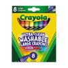 Abwaschbare Wachsmalstifte für Kinder Ultra-Clean Color Max Crayola 8 Farben