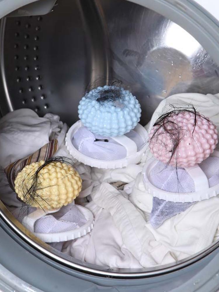 3Pcs Pet Hair Remover for Laundry Washing Machine Floating Lint Mesh Bag Washing Machine Filter for Washing Machine