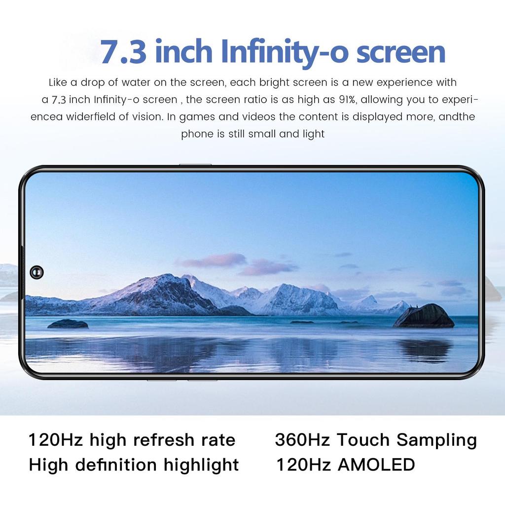 Hot-Selling S24 Ultra Smartphone 6.6\" Large Screen Android
