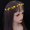 Light For Bride Birthday Party Luminous Glowing Wreath Flower Crowns Wreath Headband Beach Headband