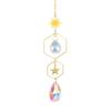 1/4 Pezzi Finestra Appesa Arcobaleno Decorativo Cattura Sole Perline Estetico Colorato Campanellino a Vento Riflettente per Matrimonio Festa