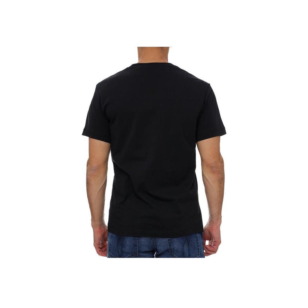 Calvin Klein Round Neck Pullover Letter Print Short Sleeve T-Shirt Men Tops Black J30J317508