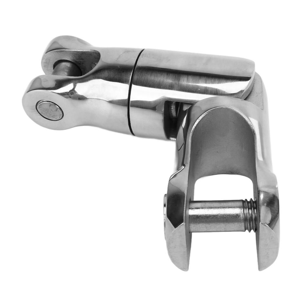 Anchor Double Swivel Connector 316 Stainless Steel Multi Directional 9000LBS Work Load for 10‑12mm Chain