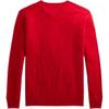 Polo Ralph Lauren Solid Color Wool Crew Neck Knit Sweater Men sweater Red MNPOSWE16820875-600