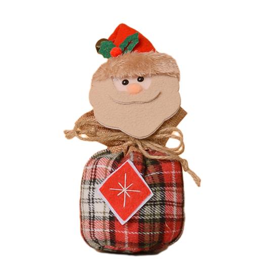 Christmas Candy Bag Reusable Christmas Treat Bag for Goodies Fruits Holiday Gift Storage Bags