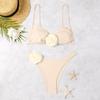European and American Sexy 3D One-piece Bikini Swimsuit Women's One-piece Swimwear