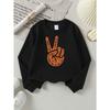 European sizes  Kids' Casual Sweatshirt Printed Round Neck Pullover, Peace Love Kindness Inclusion Joy,  Casual Comfortable