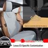 Genuine Leather Seat Cover for Lexus ES200, NX260, UX300, RX300 - Half-Pack Saddle Cushion