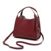 2025 Autumn Winter New Cowhide Vegetable Basket Bag Single Shoulder Handbag Genuine Leather Women's Bag Commuter Crossbody Bag